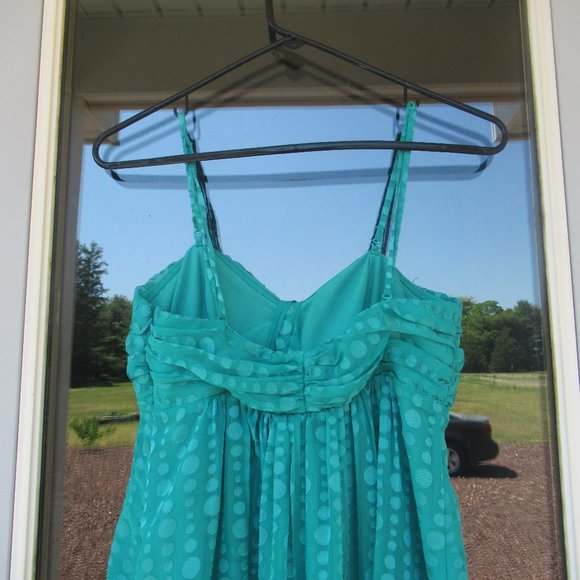 ❌last Chance ❌ EXPRESS polka dot versatile summer dress w/ detachable straps 4 - Picture 9 of 13